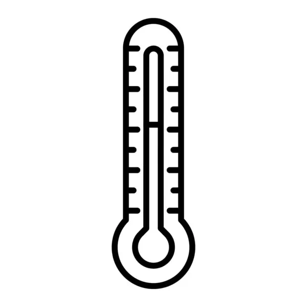 Thermometer Vector Icon Can Used Printing Mobile Web Applications — Stock Vector