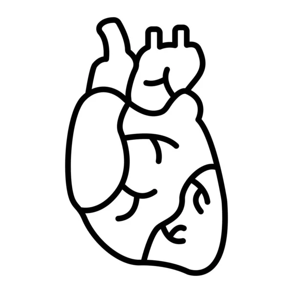 Herzvektorsymbol Einsetzbar Für Druck Mobile Anwendungen Und Web Anwendungen — Stockvektor