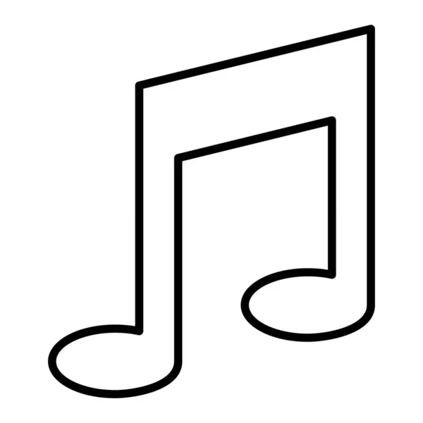 Иконка Вектора Приложения Music App Использоваться Печати Мобильных Веб Приложений — стоковый вектор