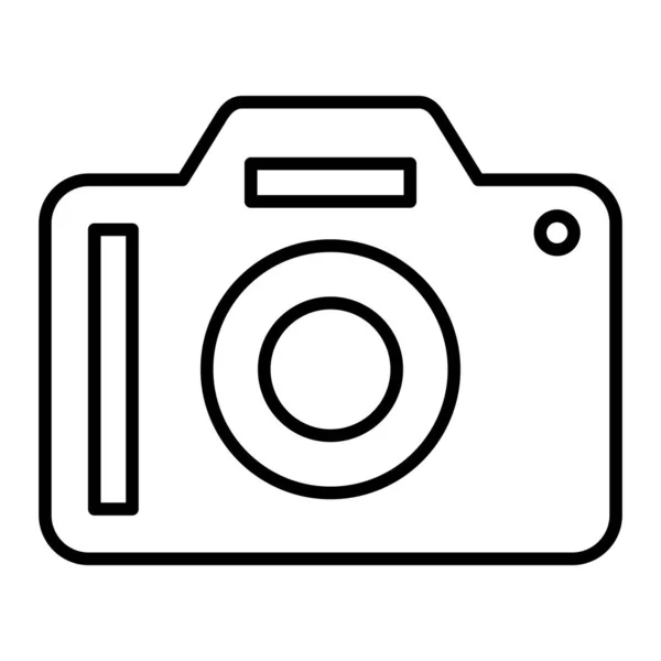 Ikona Wektora Kamery Może Być Stosowany Drukowania Aplikacji Mobilnych Webowych — Wektor stockowy