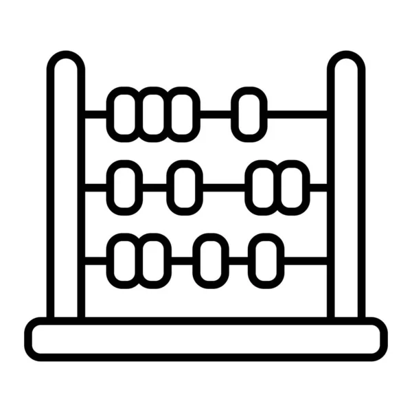 Abacus Vektorikon Kan Användas För Utskrifter Mobiler Och Webbapplikationer — Stock vektor