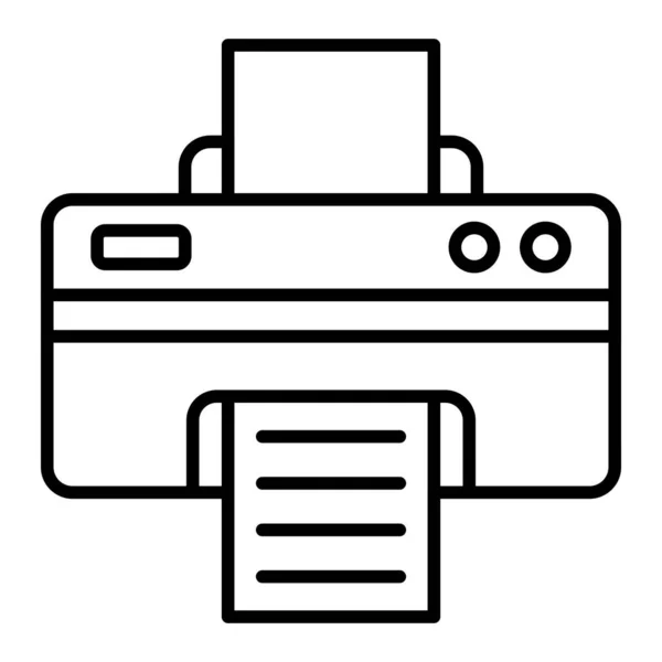 Ícone Vetor Impressora Pode Ser Usado Para Impressão Aplicações Móveis — Vetor de Stock