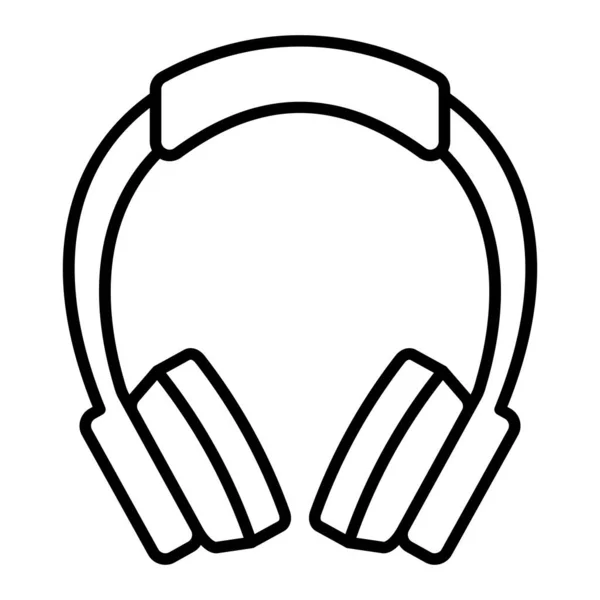 Εικονίδιο Διανύσματος Ακουστικών Μπορεί Χρησιμοποιηθεί Για Εκτυπώσεις Mobile Και Web — Διανυσματικό Αρχείο