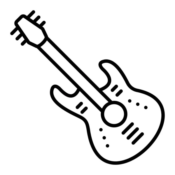 Guitar Vector Icon Can Used Printing Mobile Web Applications — Stock Vector