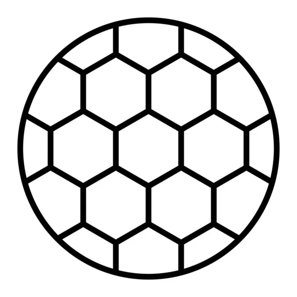 足球矢量图标 可用于打印 移动和网络应用 — 图库矢量图片