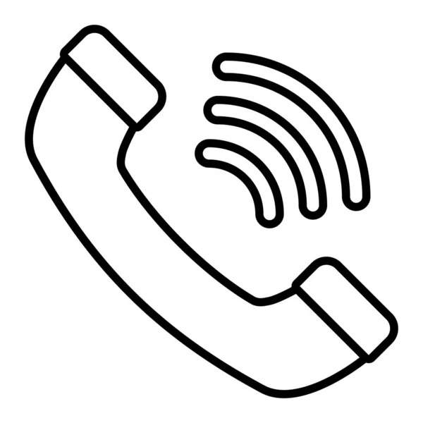 Εικονίδιο Διανύσματος Κλήσης Τηλεφώνου Μπορεί Χρησιμοποιηθεί Για Εκτυπώσεις Mobile Και — Διανυσματικό Αρχείο