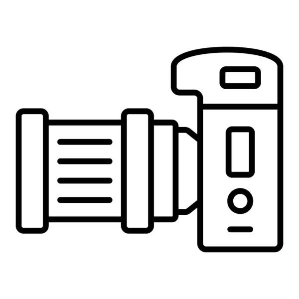 Photo Camera Vector Icon Can Used Printing Mobile Web Applications — Stock Vector