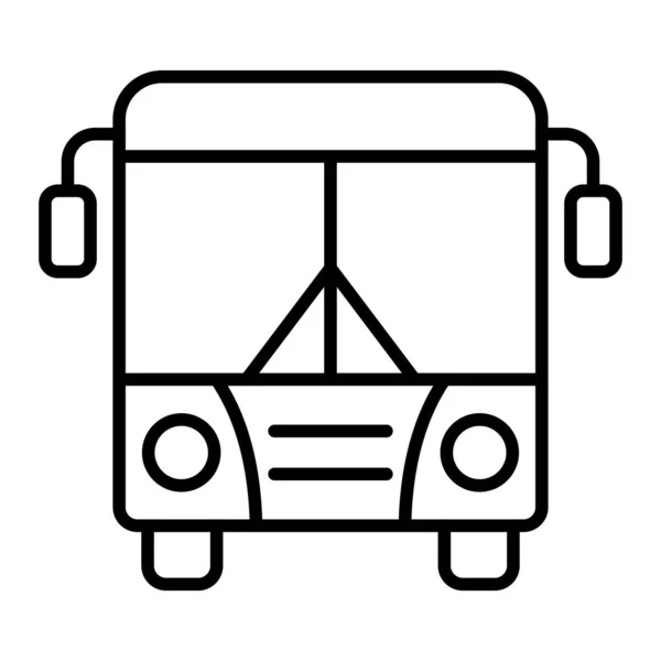 Ikona Wektora Transportu Publicznego Może Być Stosowany Drukowania Aplikacji Mobilnych — Wektor stockowy