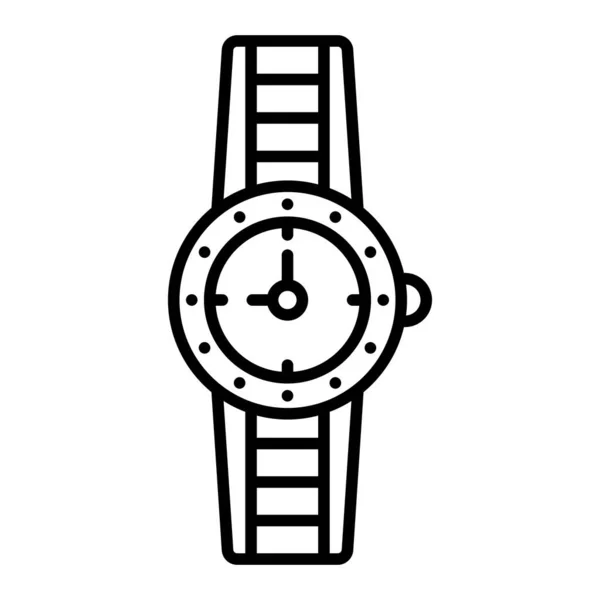 Векторна Піктограма Наручного Годинника Може Використовуватися Друку Мобільних Веб Додатків — стоковий вектор