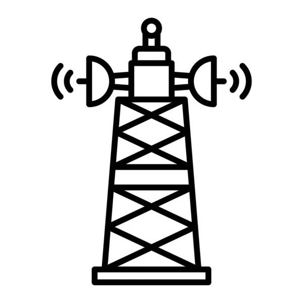 Διάνυσμα Του Πύργου Μπορεί Χρησιμοποιηθεί Για Εκτυπώσεις Mobile Και Web — Διανυσματικό Αρχείο