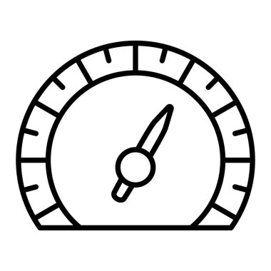 Hız vektör simgesi. Yazdırma, mobil ve web uygulamaları için kullanılabilir.