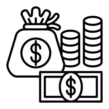 Büyük vektör simgesi. Yazdırma, mobil ve web uygulamaları için kullanılabilir.