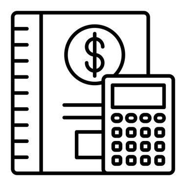 Günlük vektör simgesi. Yazdırma, mobil ve web uygulamaları için kullanılabilir.