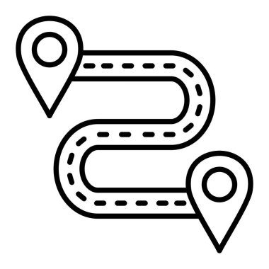 Hedef vektör simgesi. Yazdırma, mobil ve web uygulamaları için kullanılabilir.