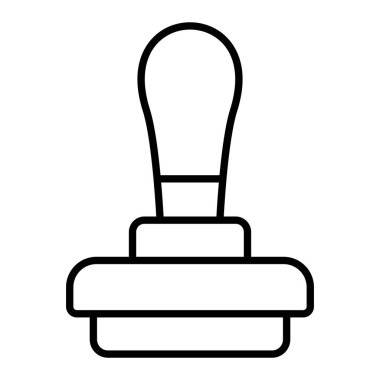 Pul vektör simgesi. Yazdırma, mobil ve web uygulamaları için kullanılabilir.