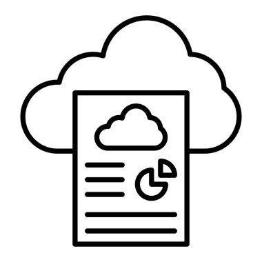 Belge vektör simgesi. Yazdırma, mobil ve web uygulamaları için kullanılabilir.