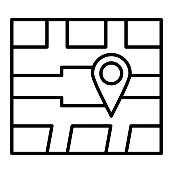 Mapa Ícone Vetorial Localização Pode Ser Usado Para Impressão Aplicações —  Vetores de Stock