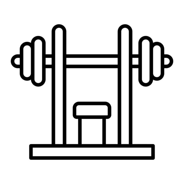 Gym Vector Icon Can Used Printing Mobile Web Applications — Stock Vector