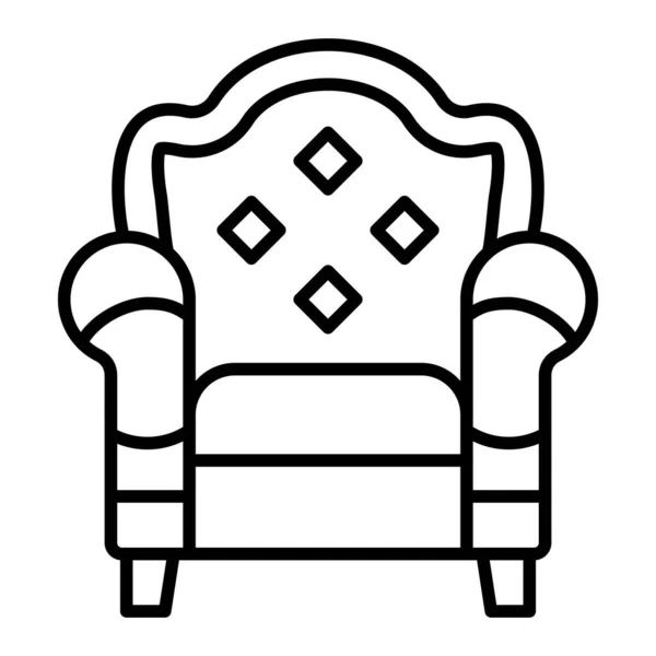 Sessel Vektorsymbol Einsetzbar Für Druck Mobile Anwendungen Und Web Anwendungen — Stockvektor