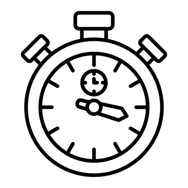 Icona Del Vettore Del Cronometro Può Essere Utilizzato Stampa Applicazioni — Vettoriale Stock