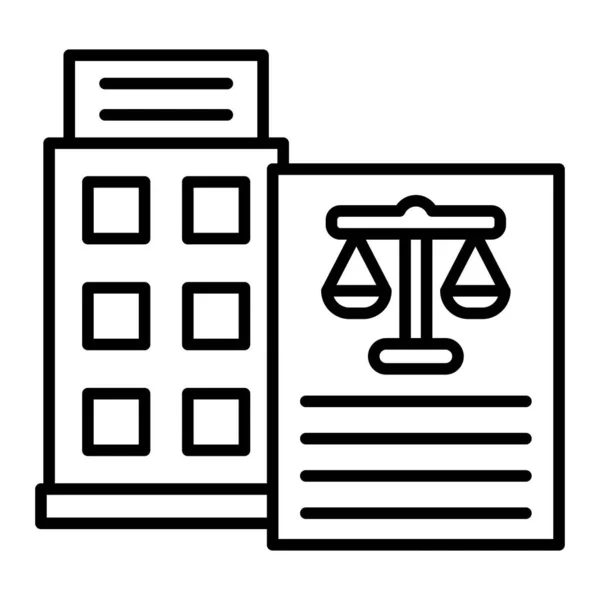 Icona Vettoriale Delle Leggi Aziendali Può Essere Utilizzato Stampa Applicazioni — Vettoriale Stock