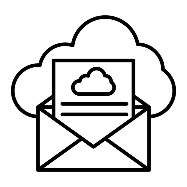 Ícone Vetor Email Pode Ser Usado Para Impressão Aplicações Móveis —  Vetores de Stock