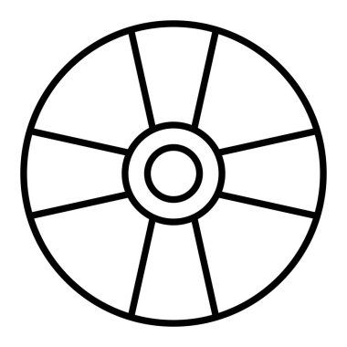 Cd vektör simgesi. Yazdırma, mobil ve web uygulamaları için kullanılabilir.