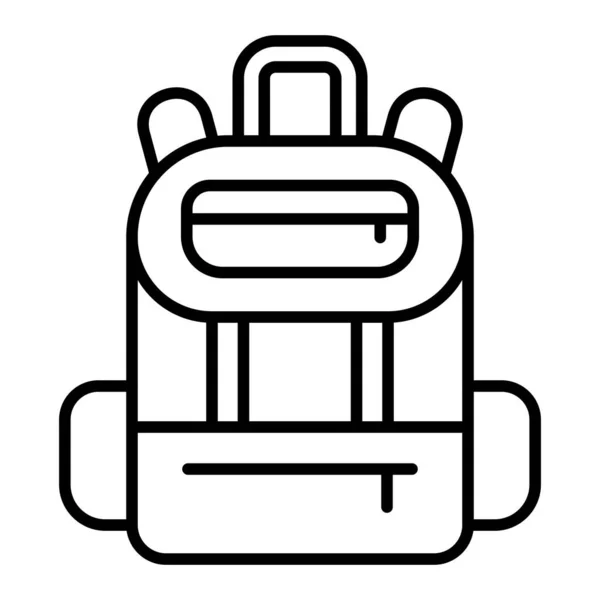 Векторний Значок Рюкзака Може Використовуватися Друку Мобільних Веб Додатків — стоковий вектор