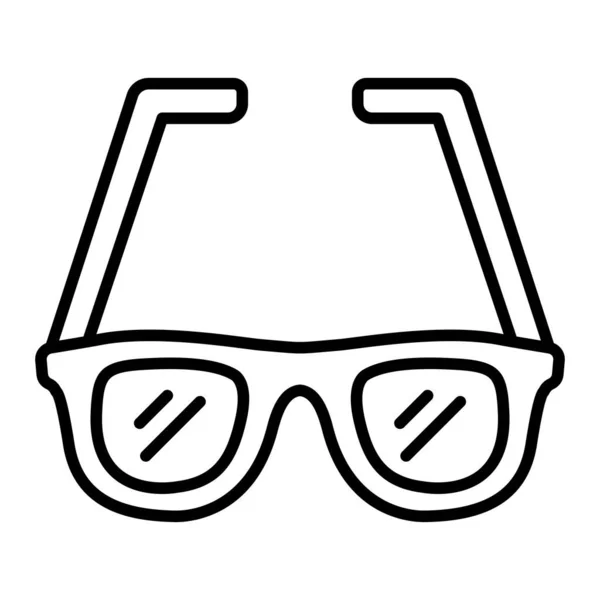 Brillenvektorsymbol Einsetzbar Für Druck Mobile Anwendungen Und Web Anwendungen — Stockvektor
