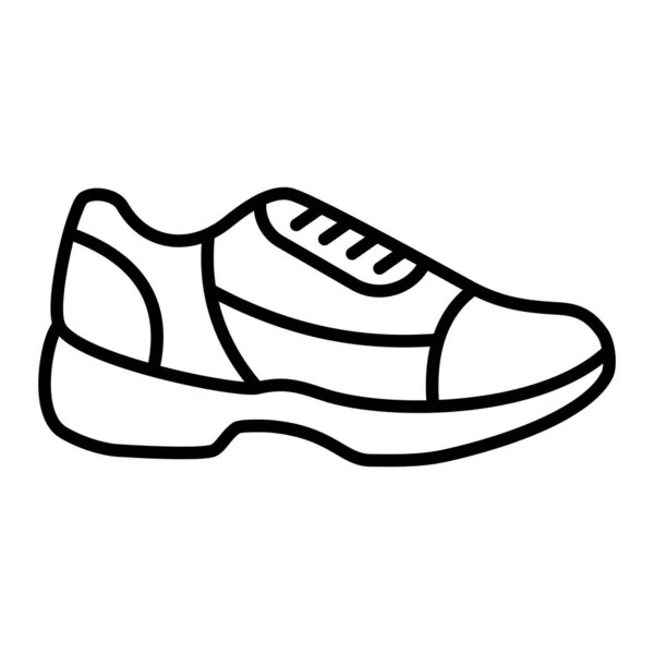 Ayakkabı Vektör Simgesi Yazdırma Mobil Web Uygulamaları Için Kullanılabilir — Stok Vektör