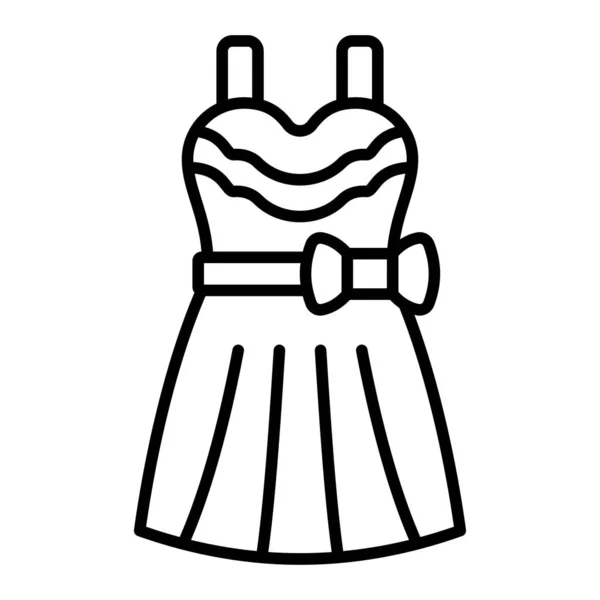 Vestido Noiva Vetor Ícone Pode Ser Usado Para Impressão Aplicações — Vetor de Stock