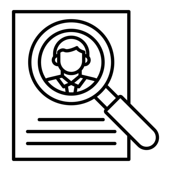 Research Vector Icon Can Used Printing Mobile Web Applications — Stock Vector