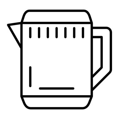 Sürahi vektör simgesi. Yazdırma, mobil ve web uygulamaları için kullanılabilir.