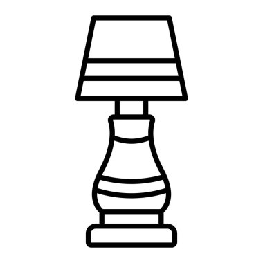 Lamba vektör simgesi. Yazdırma, mobil ve web uygulamaları için kullanılabilir.