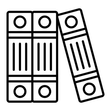 Bağlayıcı vektör simgesi. Yazdırma, mobil ve web uygulamaları için kullanılabilir.