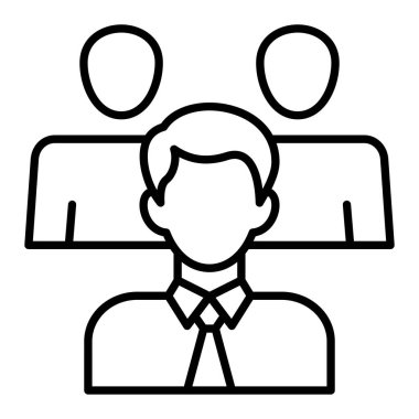 Lider vektör simgesi. Yazdırma, mobil ve web uygulamaları için kullanılabilir.