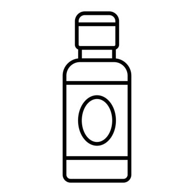 Deodorant vektör simgesi. Yazdırma, mobil ve web uygulamaları için kullanılabilir.