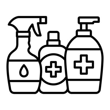 Hijyen Ürün Vektör Simgesi. Yazdırma, mobil ve web uygulamaları için kullanılabilir.