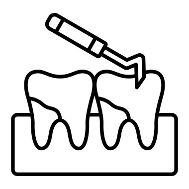 Vektör simgesi ölçeklendiriliyor. Yazdırma, mobil ve web uygulamaları için kullanılabilir.