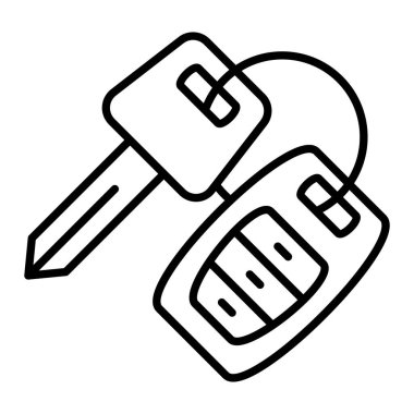 Akıllı Anahtar vektör simgesi. Yazdırma, mobil ve web uygulamaları için kullanılabilir.