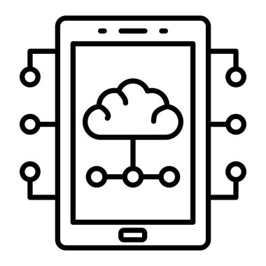 Tablet vektör simgesi. Yazdırma, mobil ve web uygulamaları için kullanılabilir.