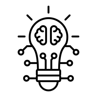 Yenilik vektör simgesi. Yazdırma, mobil ve web uygulamaları için kullanılabilir.