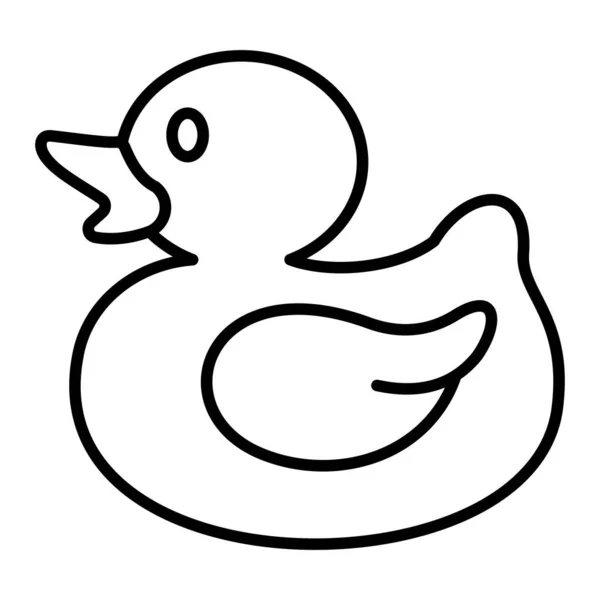 Ördek vektör simgesi. Yazdırma, mobil ve web uygulamaları için kullanılabilir.