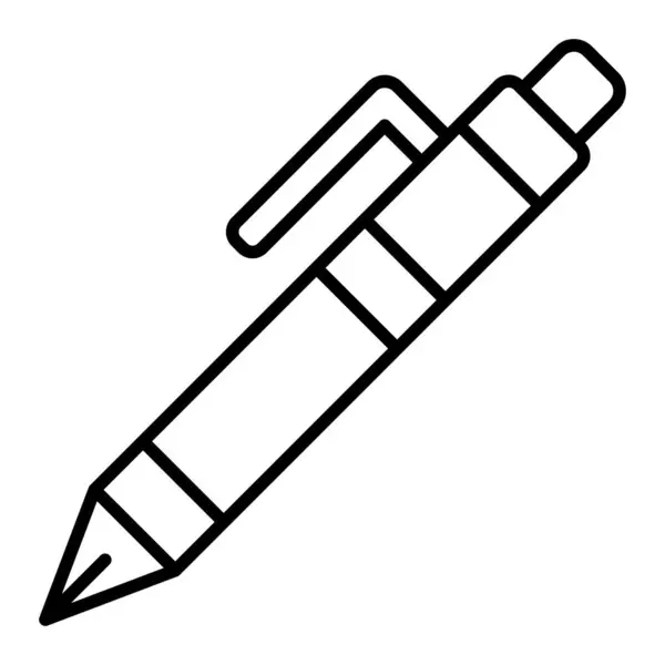 Icono Vectorial Pen Puede Utilizar Para Aplicaciones Impresión Móviles Web — Vector de stock