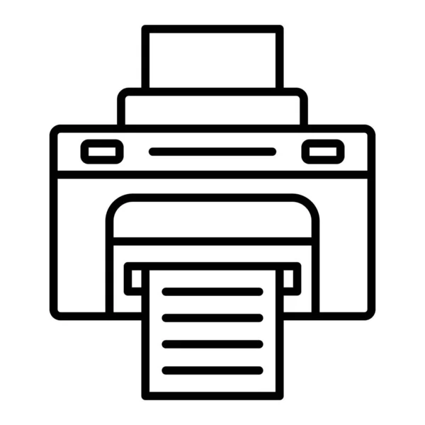 Printer Vector Icon Can Used Printing Mobile Web Applications — Stock Vector