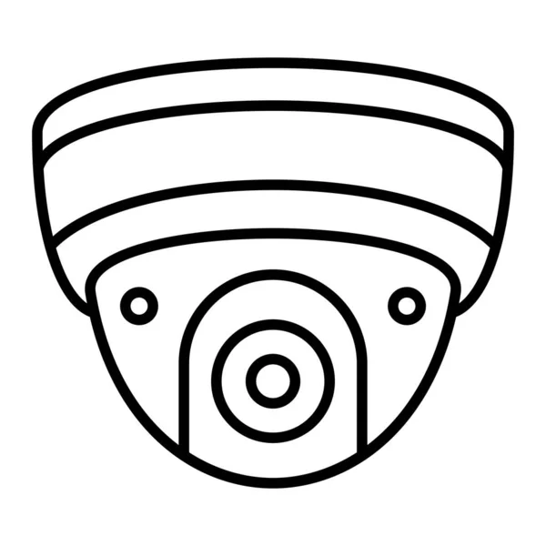 Значок Вектора Камеры Безопасности Использоваться Печати Мобильных Веб Приложений — стоковый вектор