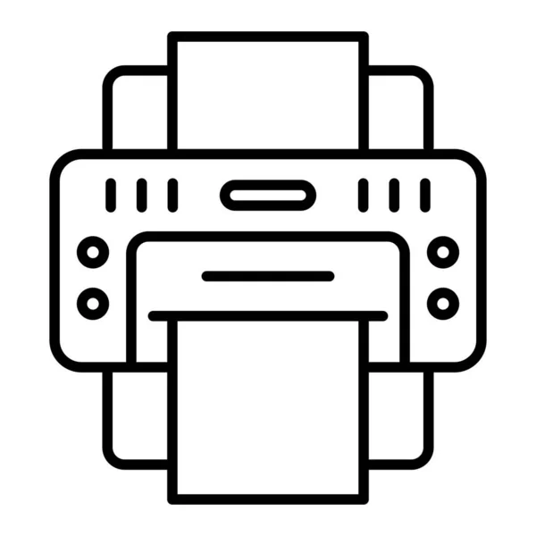 Ikona Vektoru Tiskárny Lze Použít Pro Tisk Mobilní Webové Aplikace — Stockový vektor