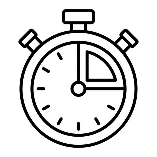 Icona Del Vettore Del Cronometro Può Essere Utilizzato Stampa Applicazioni — Vettoriale Stock