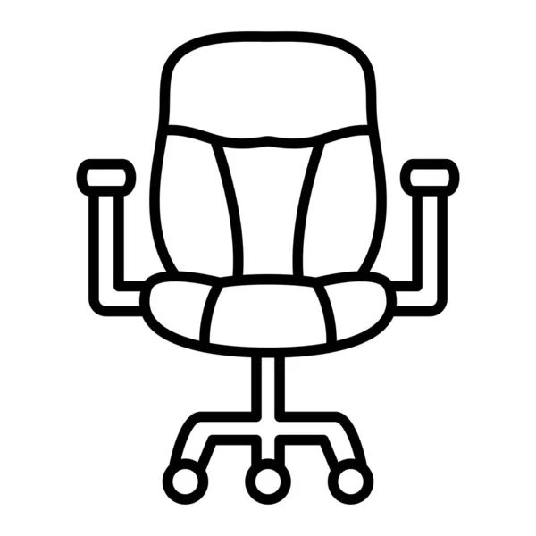 Ícone Vetor Cadeira Escritório Pode Ser Usado Para Impressão Aplicações —  Vetores de Stock