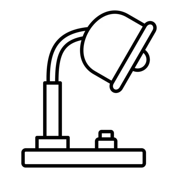 Ikona Wektora Lampy Stołowej Może Być Stosowany Drukowania Aplikacji Mobilnych — Wektor stockowy